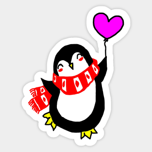 Happy Penguin Sticker